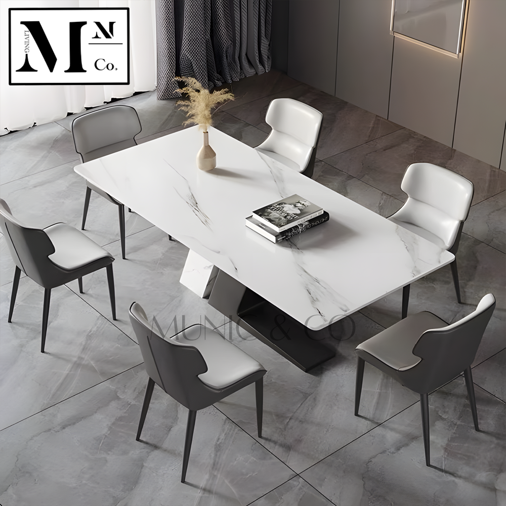 CLAREE Contemporary Sintered Stone Dining Table