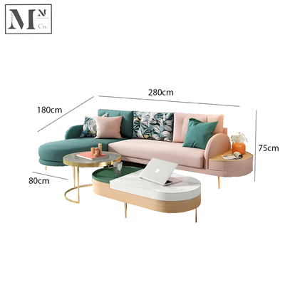 MAXIMIL Indoor Fabric Sofa