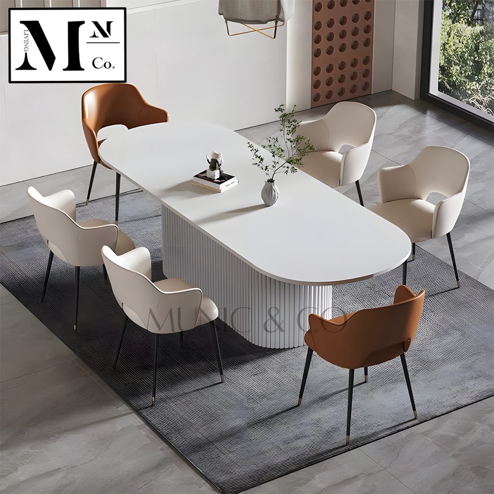 CARO Contemporary Sintered Stone Dining Table