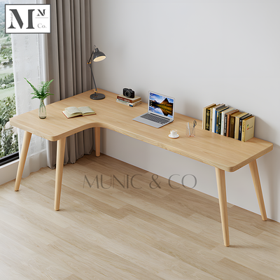 ECHO Scandinavian Wooden Study Table