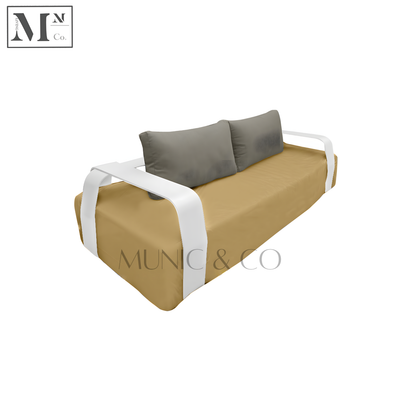 NATHANE Outdoor Sofa in Metal Frame