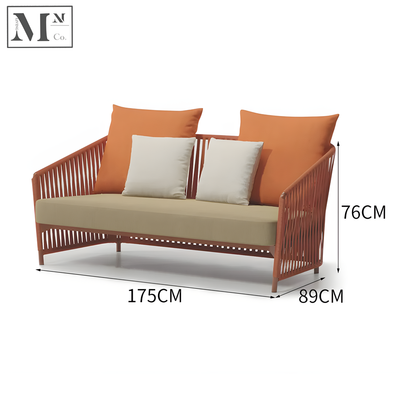 AURORA Outdoor Sofa in Rope Weave