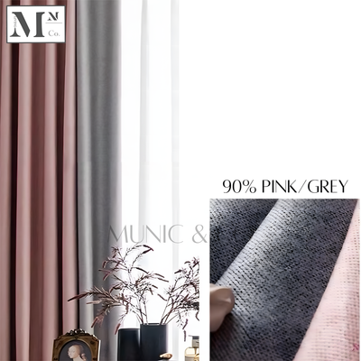 NORMD 90%-100% Blackout Curtains. Nylon Cotton Blend Night Curtains. DIY Made-To-Measure Blackout Curtains in 12 Days.