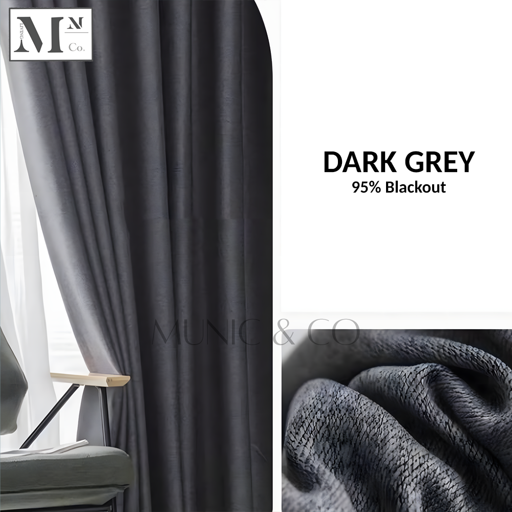 MIKIYO Blackout 85%-95% Blackout Curtains. DIY Made-To-Measure Night Curtains in 12 Days.