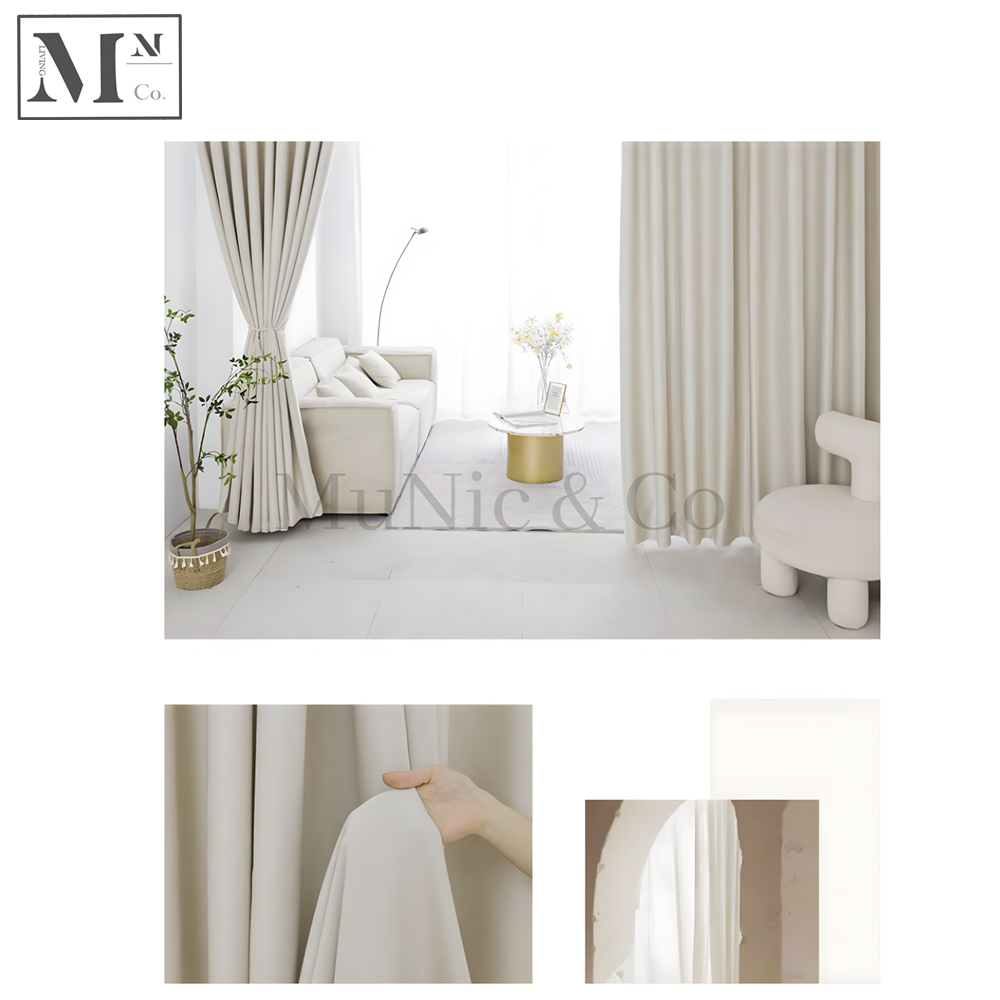 MIKIYO Blackout 85%-95% Blackout Curtains. DIY Made-To-Measure Night Curtains in 12 Days.