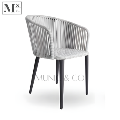 NATURA Petite Table Chair Set. PE Rattan Outdoor Dining Set