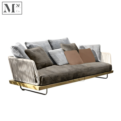 MEYER Outdoor Sofa and Indoor Sofa in Rope Weave