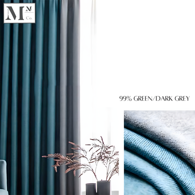 NORMD 90%-100% Blackout Curtains. Nylon Cotton Blend Night Curtains. DIY Made-To-Measure Blackout Curtains in 12 Days.