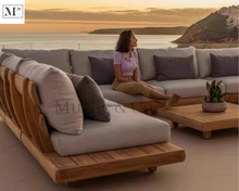 Load image into Gallery viewer, LILYDALE Indoor and Outdoor Wooden Sofa Customisable Sofa
