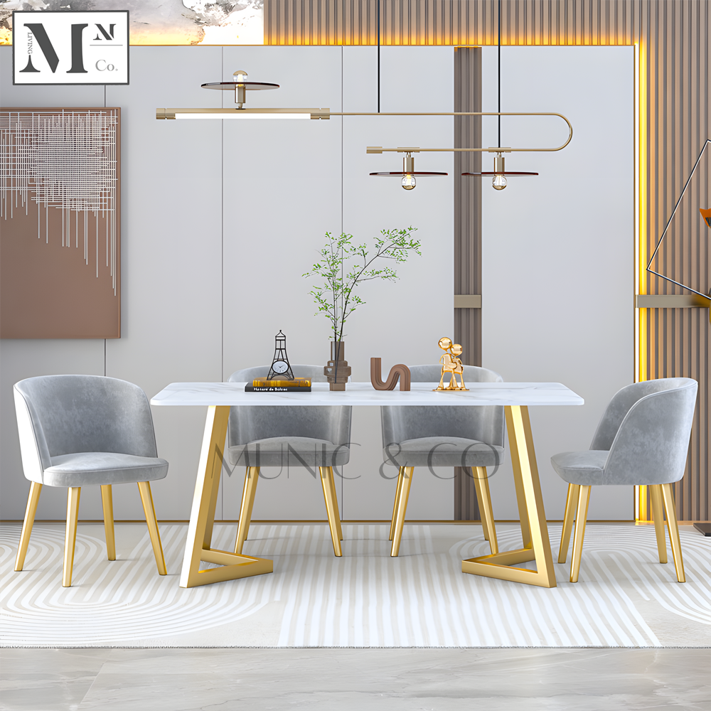 MARQ Contemporary Sintered Stone Dining Table and Chairs