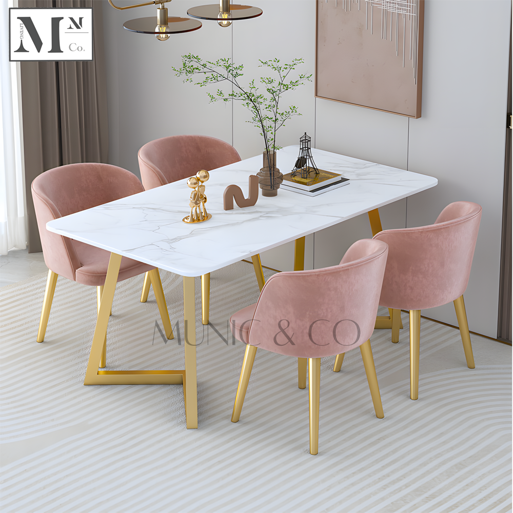 MARQ Contemporary Sintered Stone Dining Table and Chairs