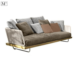 MEYER Indoor Sofa in Rope Weave