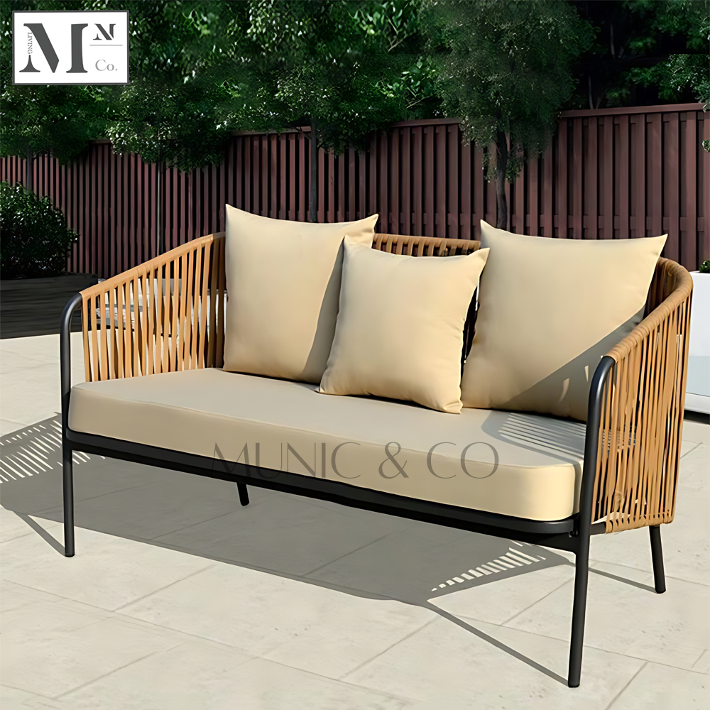 DONNA Outdoor Sofa in Pe Rattan Weave