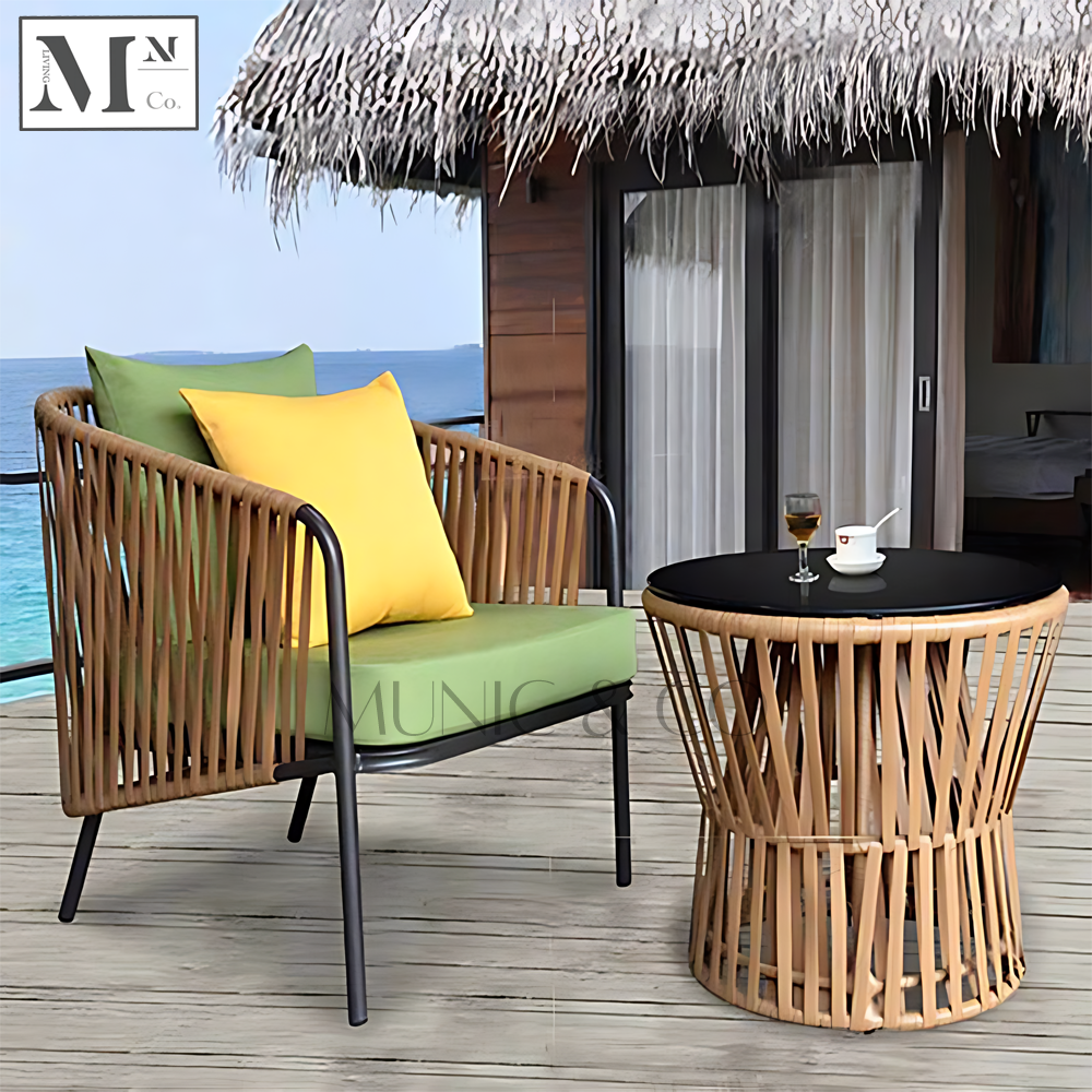 DONNA Outdoor Sofa in Pe Rattan Weave