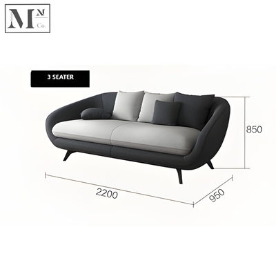 THORNE Indoor Fabric Sofa.  Customizable Fabric Sofa