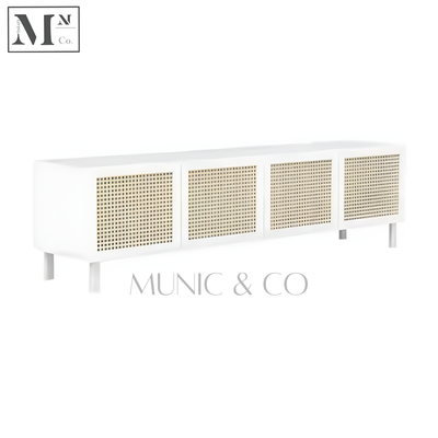 YARA Vintage Rattan TV Console