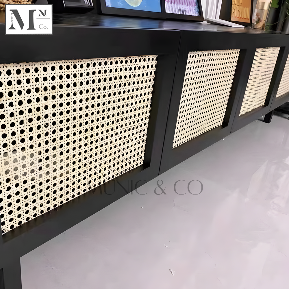 YARA Vintage Rattan TV Console