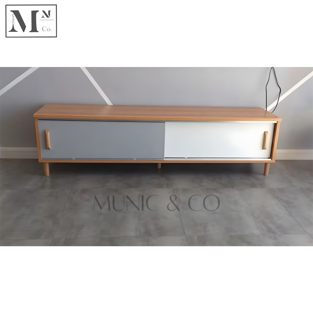 ZEPHYR Modern Wooden TV Console  and Coffee Table