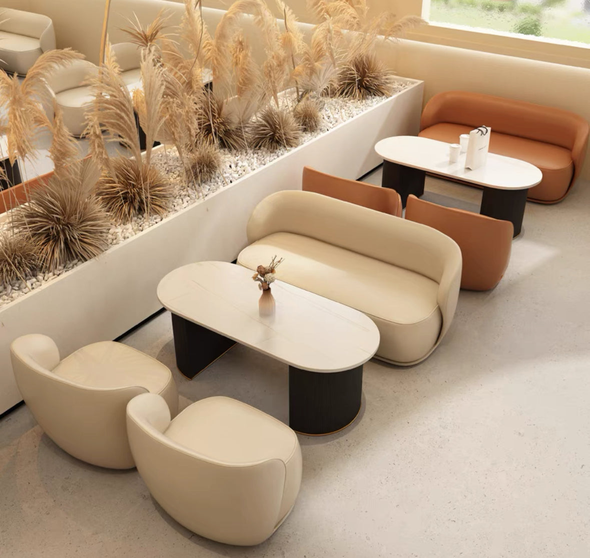 BOSTON Cafe Dining Table Chair