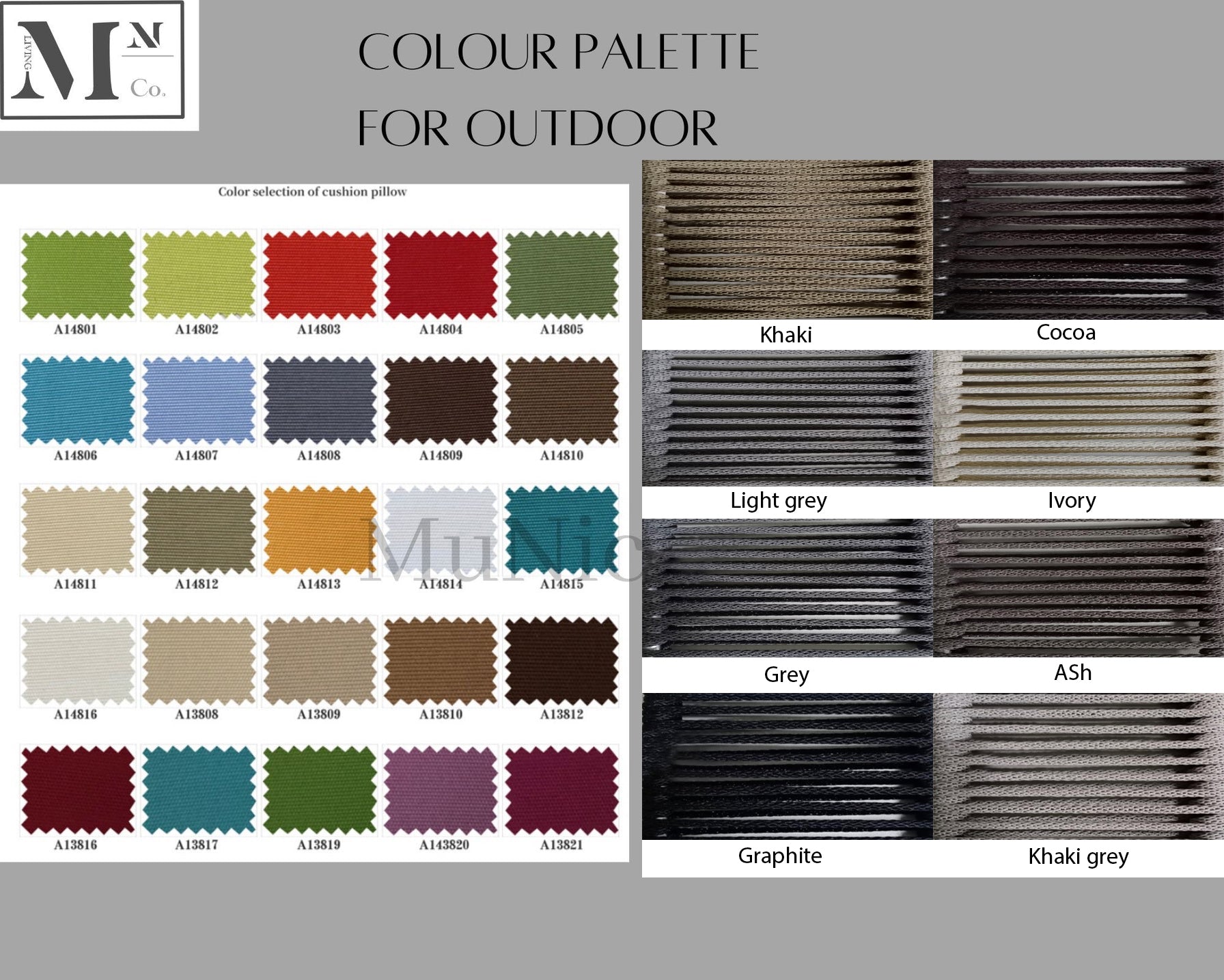 MURPHY Outdoor Sofa in Rope Weave