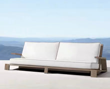 Load image into Gallery viewer, LINEAR Indoor and Outdoor Wooden Sofa Customisable Sofa
