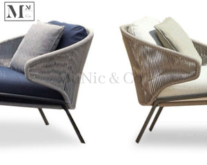 alison outdoor sofa in rope weave