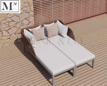 Load image into Gallery viewer, ELLEZ Outdoor Lounge Sofa in PE Rattan Weave
