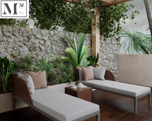 Load image into Gallery viewer, ELLEZ Outdoor Lounge Sofa in PE Rattan Weave
