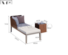 Load image into Gallery viewer, ELLEZ Outdoor Lounge Sofa in PE Rattan Weave

