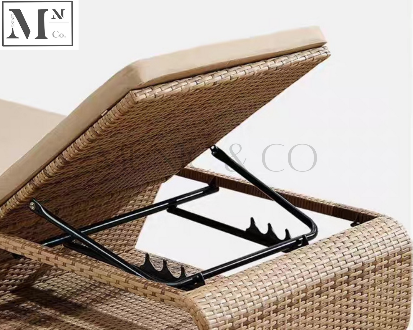FABIANO Outdoor Lounge Sofa in PE Rattan Weave