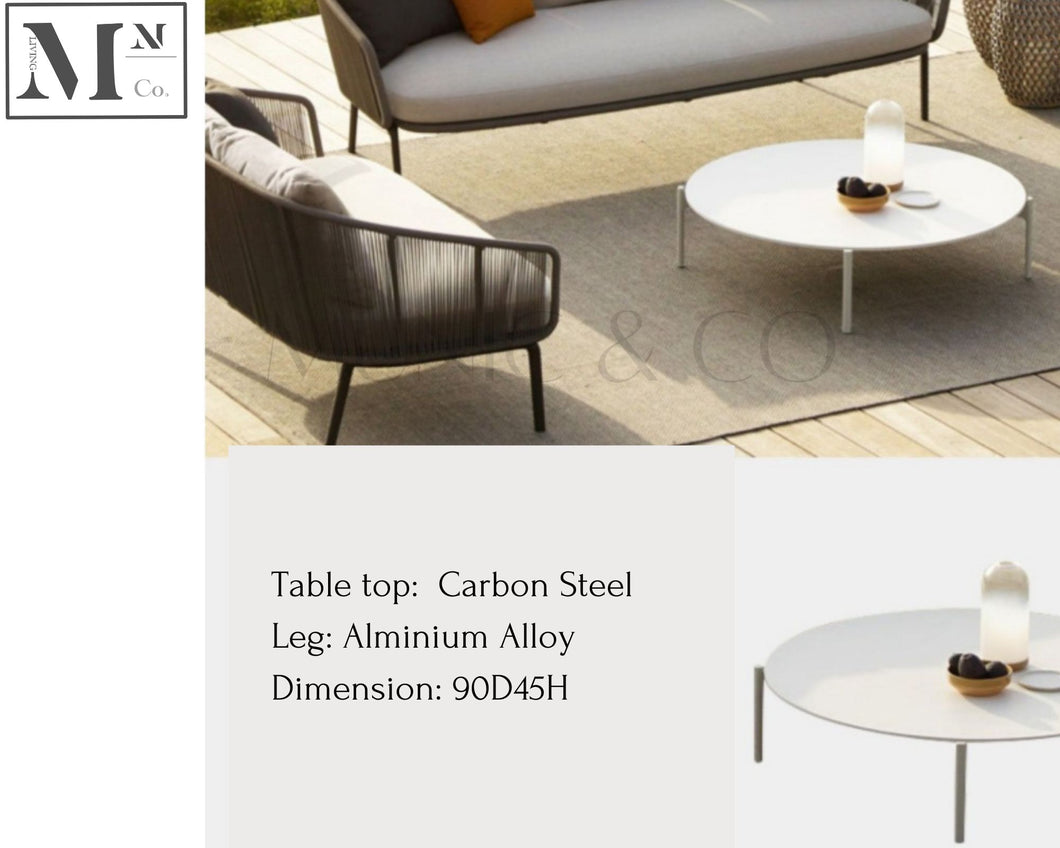 GREGORY Marble Coffee Table.  Outdoor Coffee Table