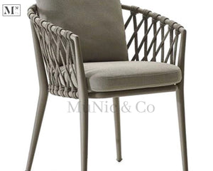 kelly chair in rope weave.  dining chair