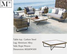 Load image into Gallery viewer, MEGAN Small Coffee Table.  Outdoor Side Table.  Indoor Side Table
