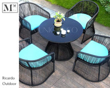 Load image into Gallery viewer, ricardo outdoor dining table woven in pe rattan

