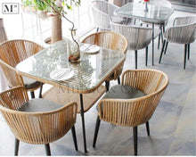 Load image into Gallery viewer, natura dining chair woven in pe rattan

