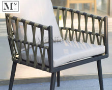 Load image into Gallery viewer, sloan outdoor dining chair rope weave
