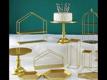 Load and play video in Gallery viewer, High Tea Display Set.  Deliver in 12 Days. Cakes and Pastry Display
