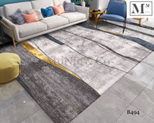 Load image into Gallery viewer, boujx blue series.  modern indoor dustfree rugs
