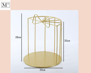 small high tea display. deliver in 12 days. small cakes and pastry display cage house gold