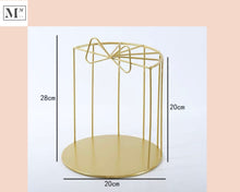 Load image into Gallery viewer, small high tea display. deliver in 12 days. small cakes and pastry display
