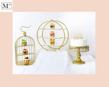 Load image into Gallery viewer, high tea display 3 piece set. deliver in 12 days!. 3 piece white bundle f
