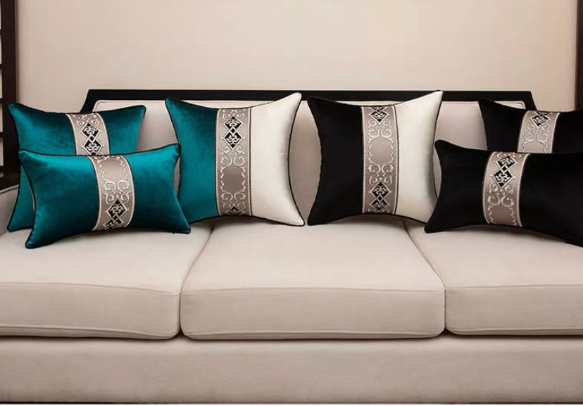 elleno designer and handcrafted cushions in set of 6.
