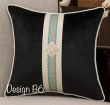Load image into Gallery viewer, stefiano designer and handcrafted cushions in set of 6.
