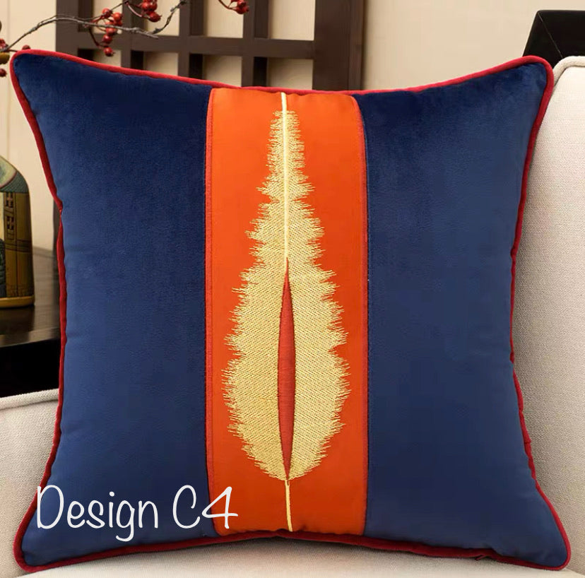 danzel designer and handcrafted cushions in set of 6. set of 6 ( send is your colour choice after placing order)