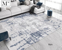 Load image into Gallery viewer, boujx blue series.  modern indoor dustfree rugs
