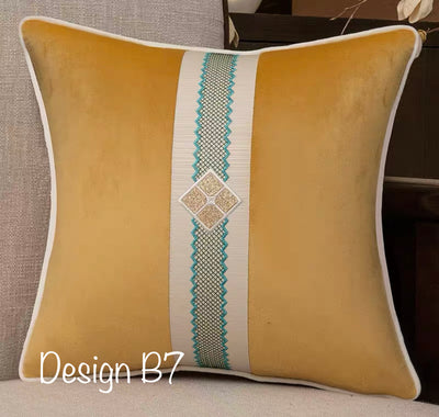 stefiano designer and handcrafted cushions in set of 6.
