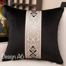 Load image into Gallery viewer, elleno designer and handcrafted cushions in set of 6.
